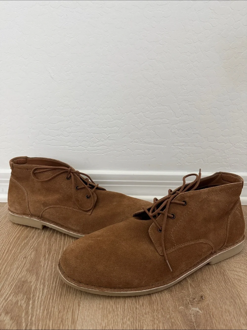 Tommy Hilfiger Brown Suede Chukka Boots